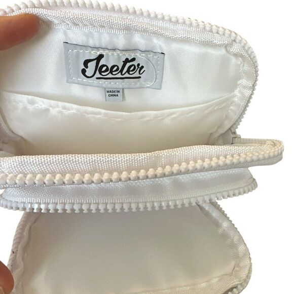 Jeeter Clouded Crossbody Bag Sling White NWT - Picture 6 of 8